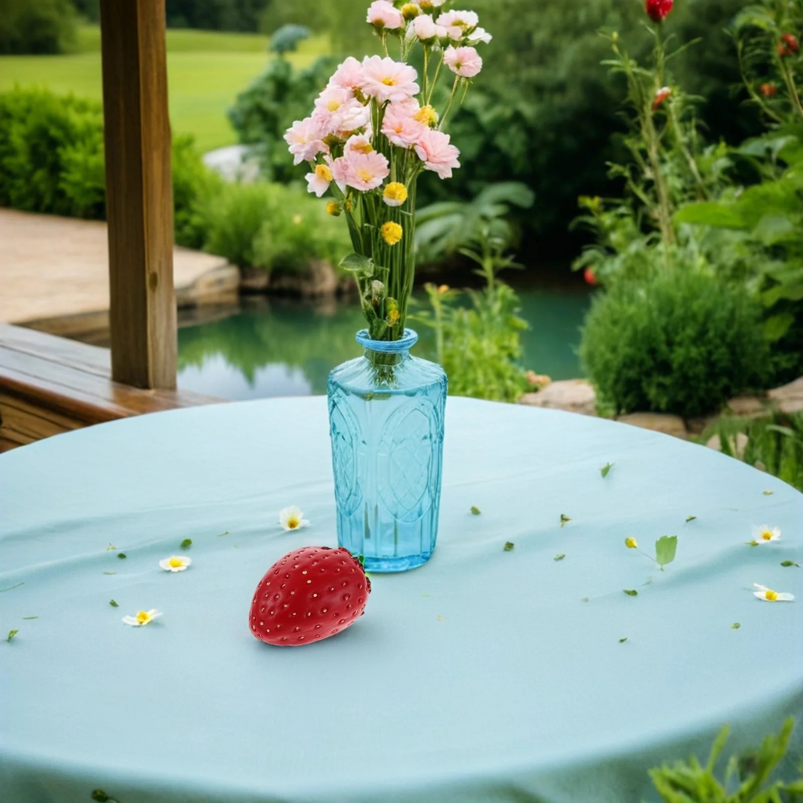 Устройство для ключей в форме клубники - Фотография_5