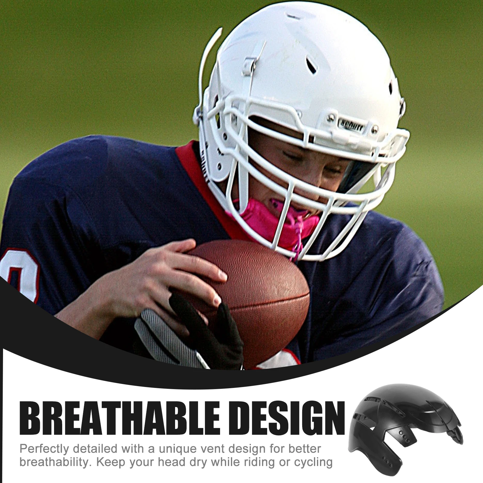 Универсальная бейсбольная кепка с защитой от столкновений - Фотография_3