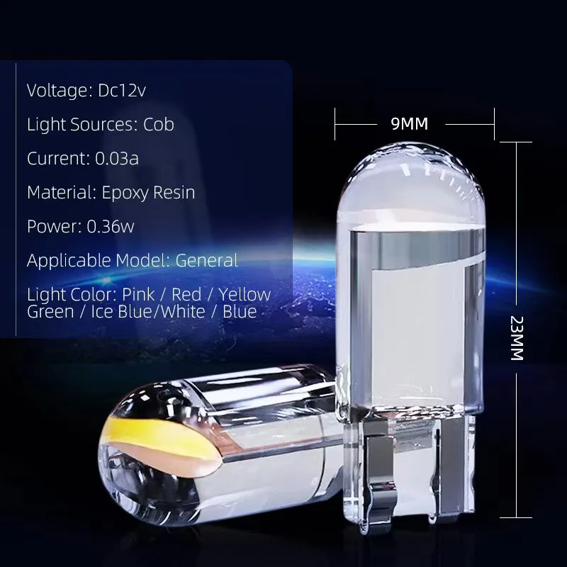 Автомобильный светодиод t10 w5w - Фотография_2