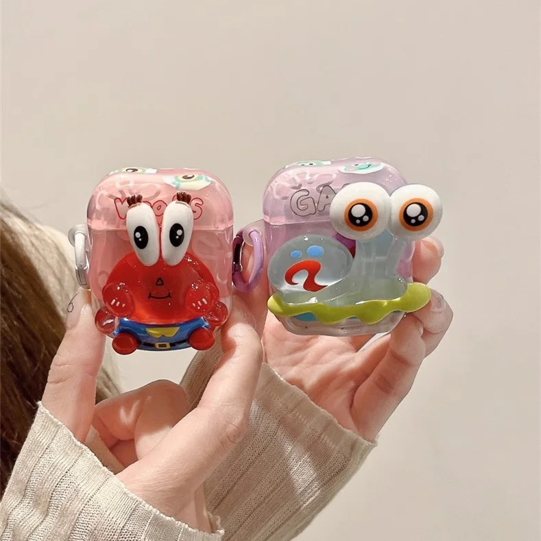 Милый мультяшный чехол для наушников apple airpods 4 - Фотография_2