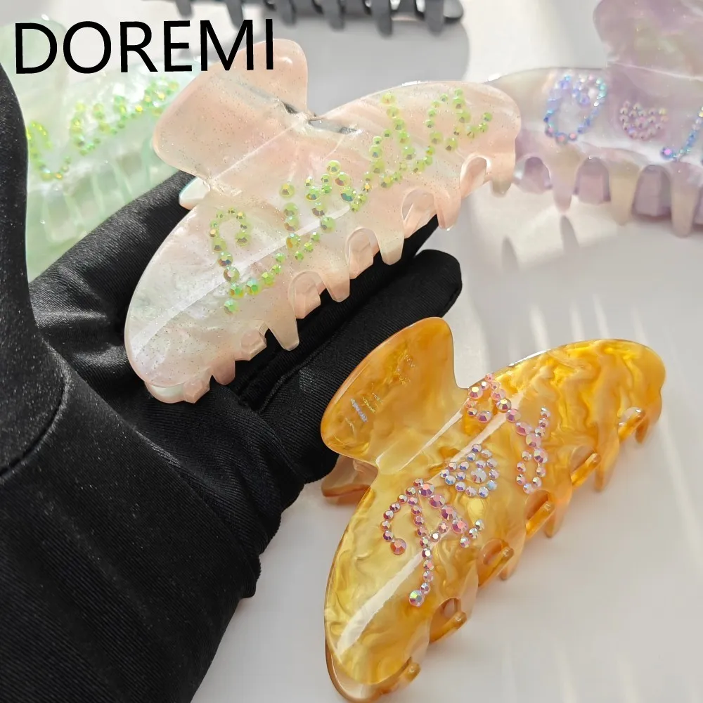 Заколки для волос doremi с кристаллами на заказ - Фотография_5