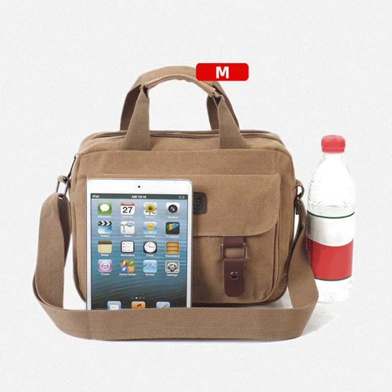 Мужская парусиновая сумка через плечо - Фотография_6