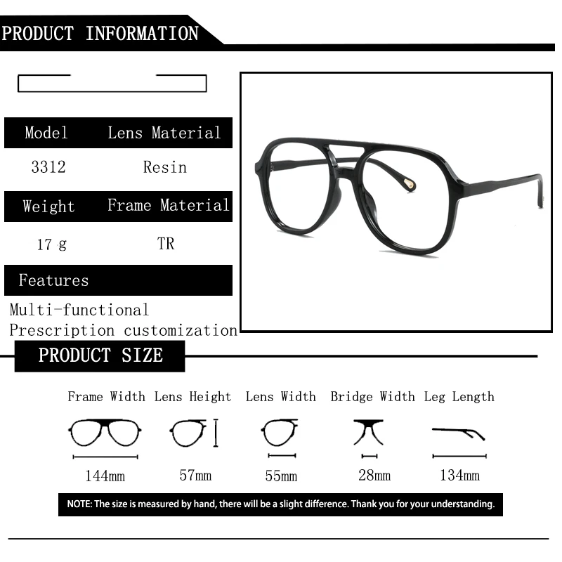 Мужские очки-пилот с двойным лучом - Фотография_5