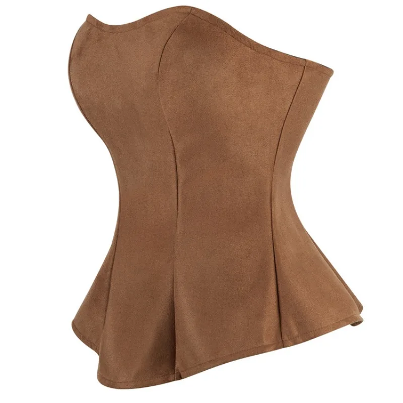 Винтажный корсет в сочетании с мини-юбкой - Фотография_2