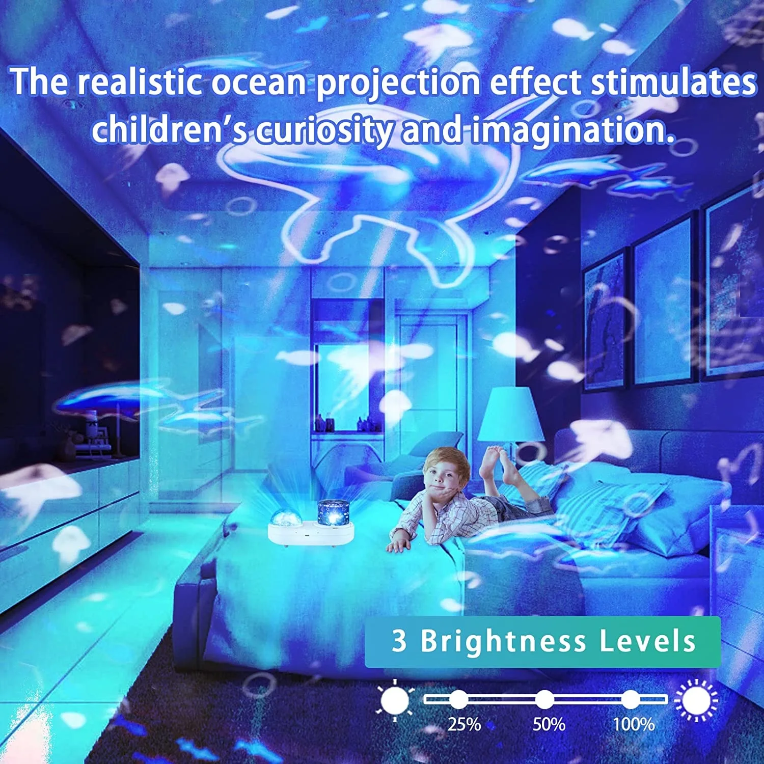 Проектор ocean light для спальни - Фотография_6