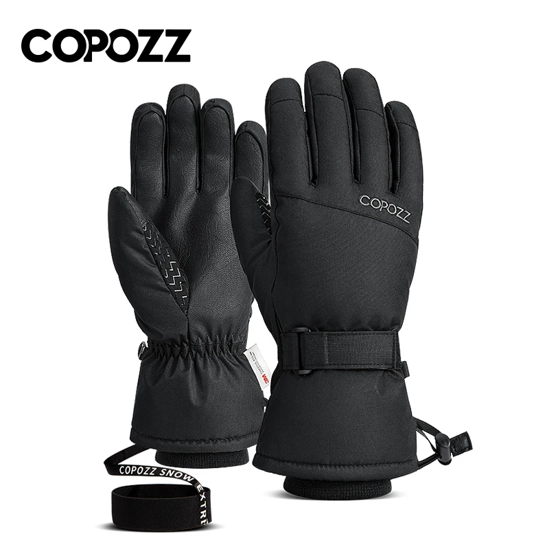 Copozz мужские и женские лыжные перчатки