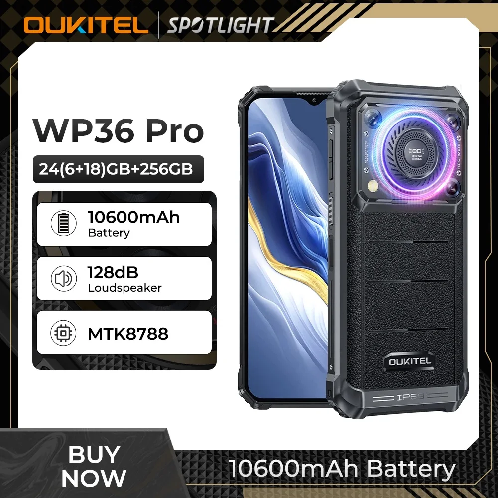 Прочный смартфон oukitel wp36 pro