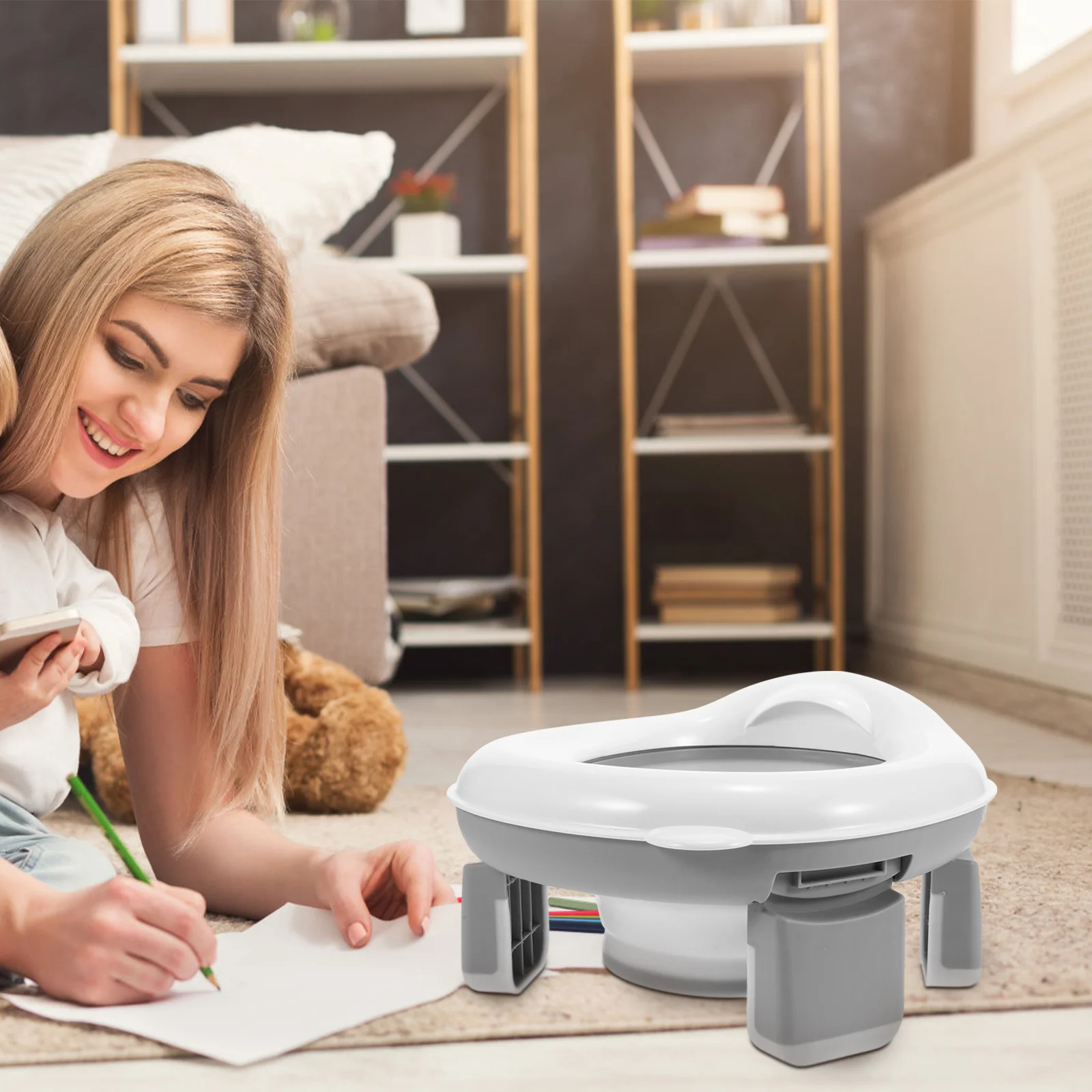 Портативный складной горшок