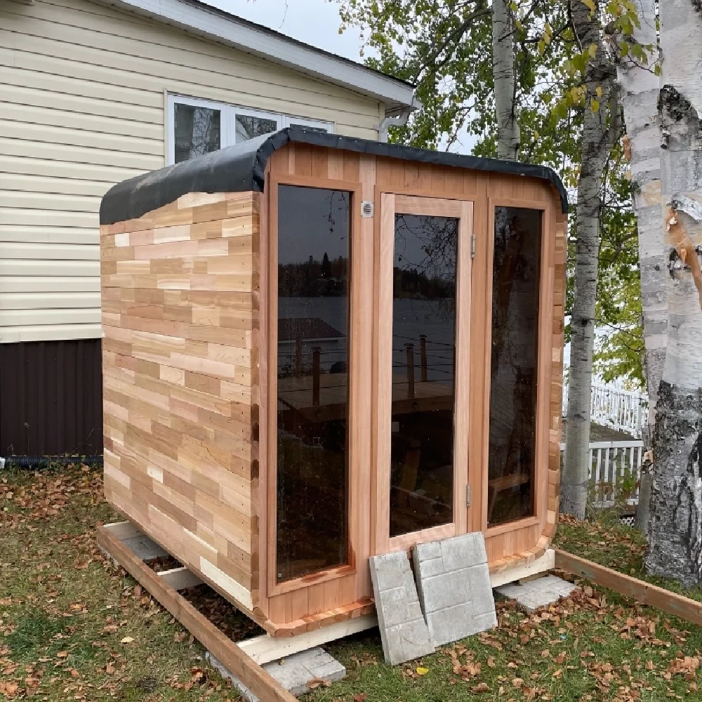 Продажа уличной сауны из дерева - Фотография_2