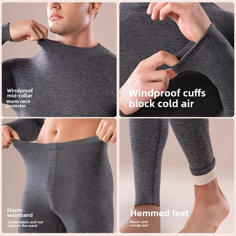 Шерстяная шелковая немецкая бархатная водолазка - Фотография_2