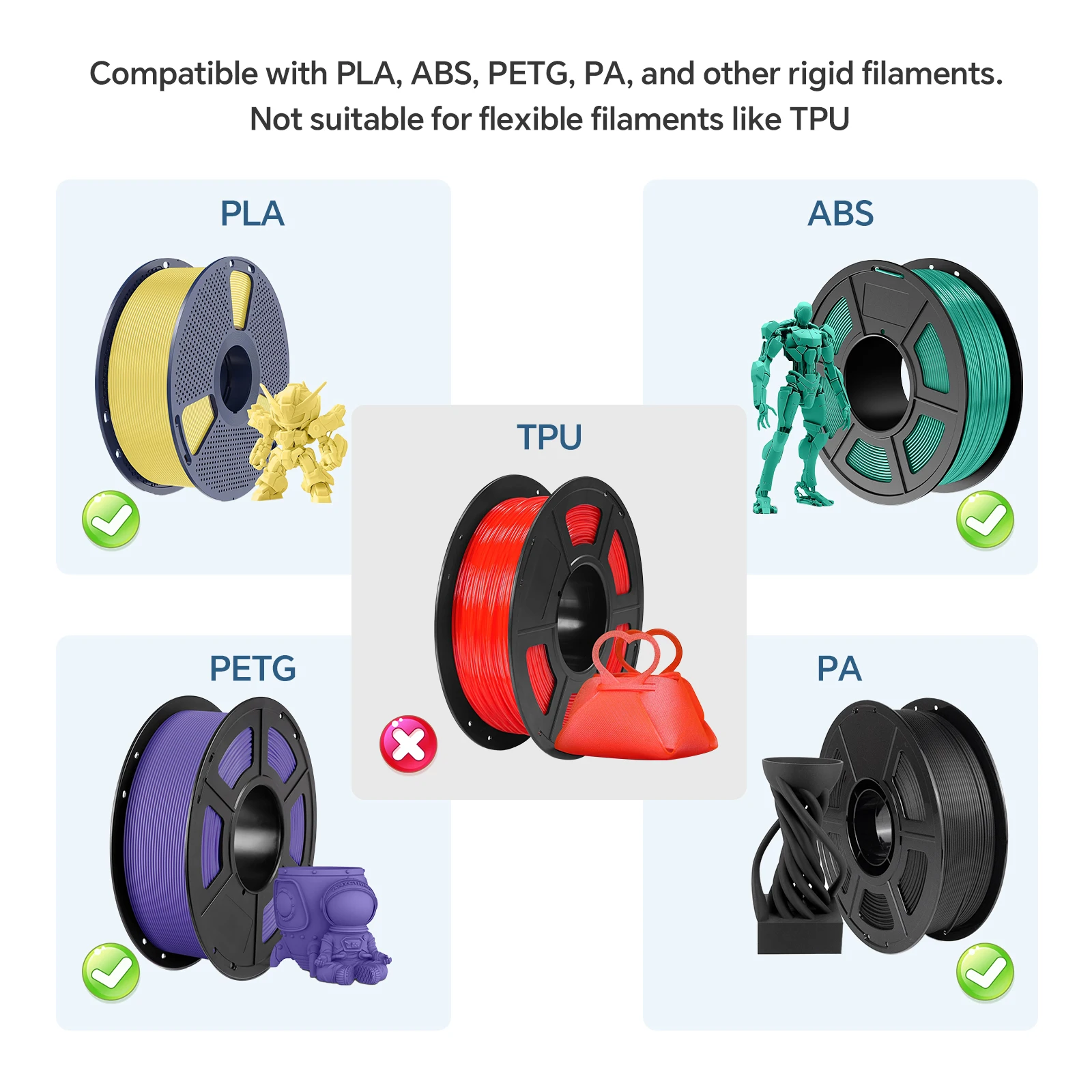 Wisepro тампон нити d'imprimante 3d для pla/abs 1 - Фотография_5