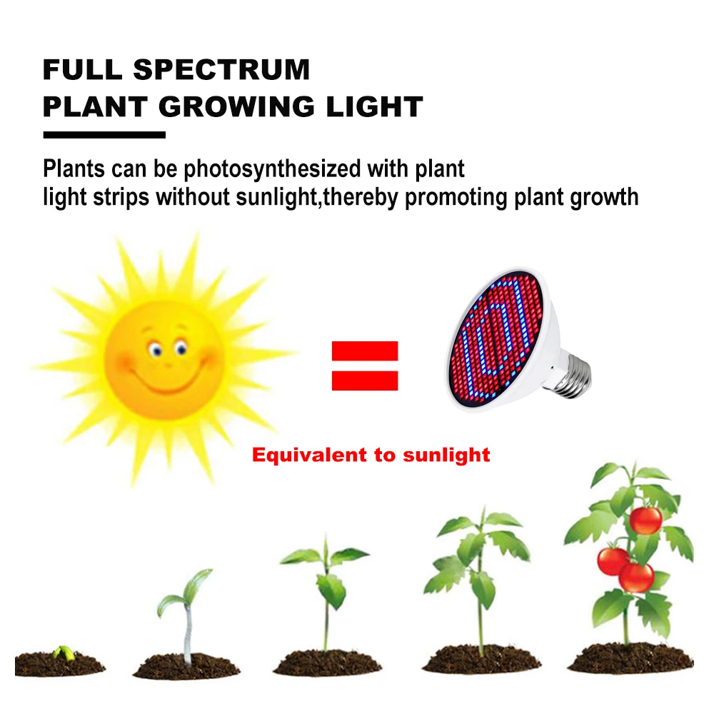126 200 300 светодиодов led grow - Фотография_2