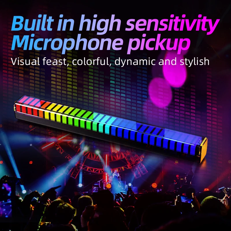 Rgb звуковой светильник - Фотография_3