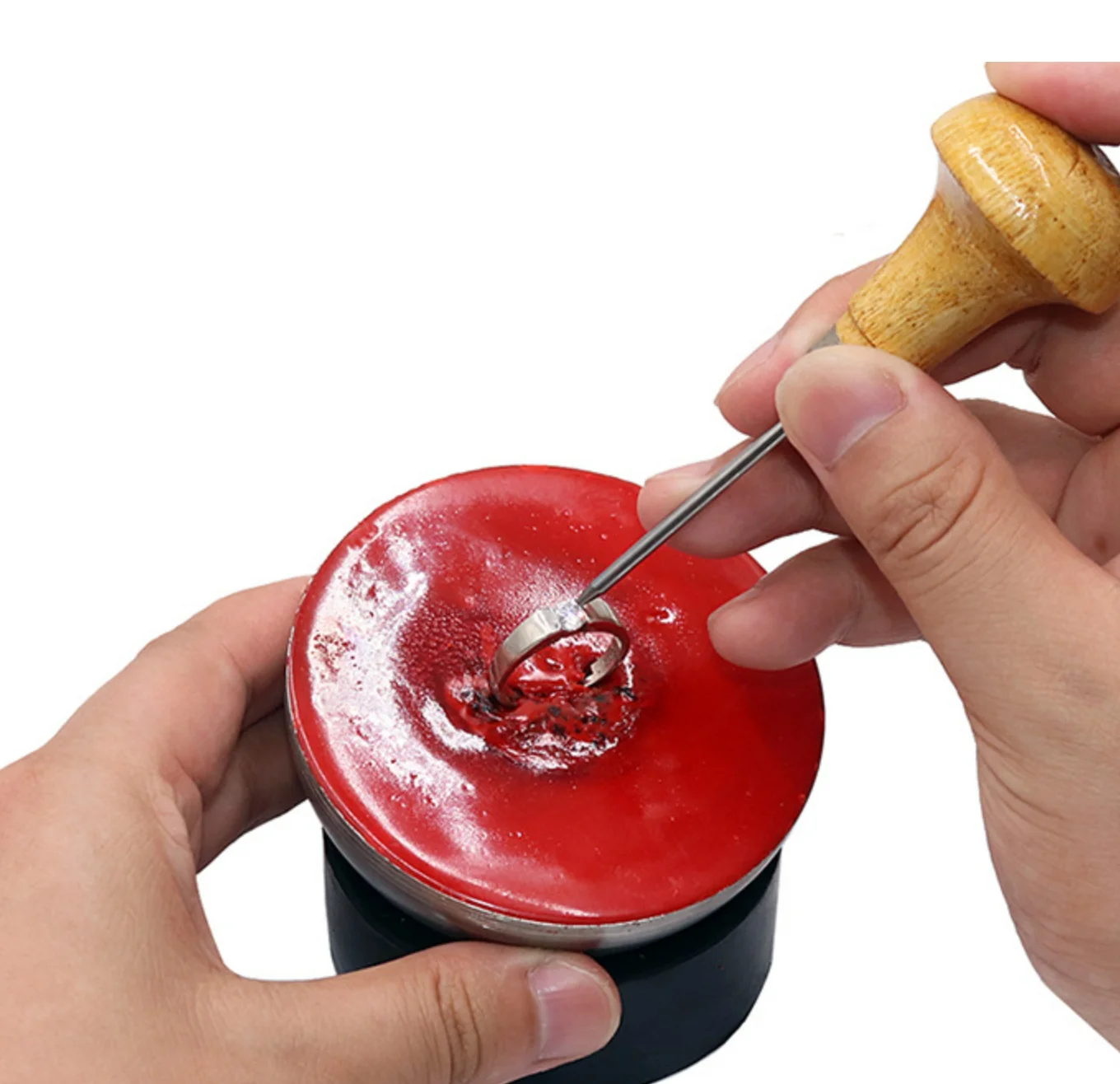 Сургучный шарик для гравировки ювелирных изделий