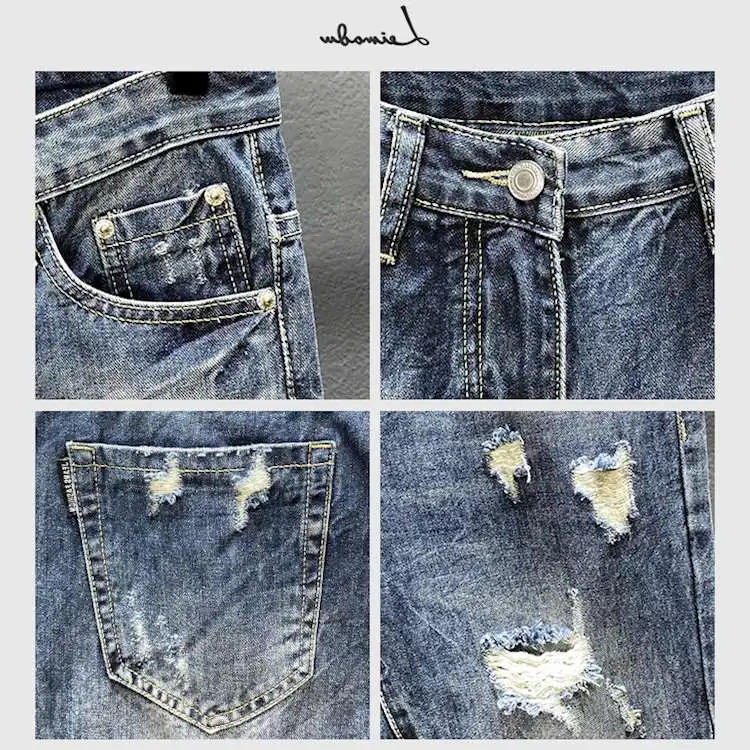 Джинсы с дырками для мужчин - Фотография_3