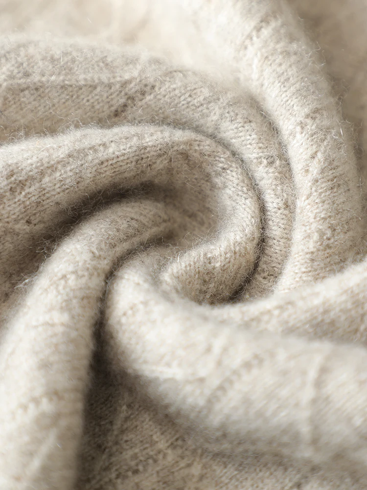 Новая мода, мужской осенне-зимний пуловер на молнии с воротником-стойкой - Фотография_2