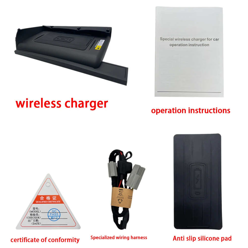 Автомобильное беспроводное зарядное устройство для мобильного телефона - Фотография_6