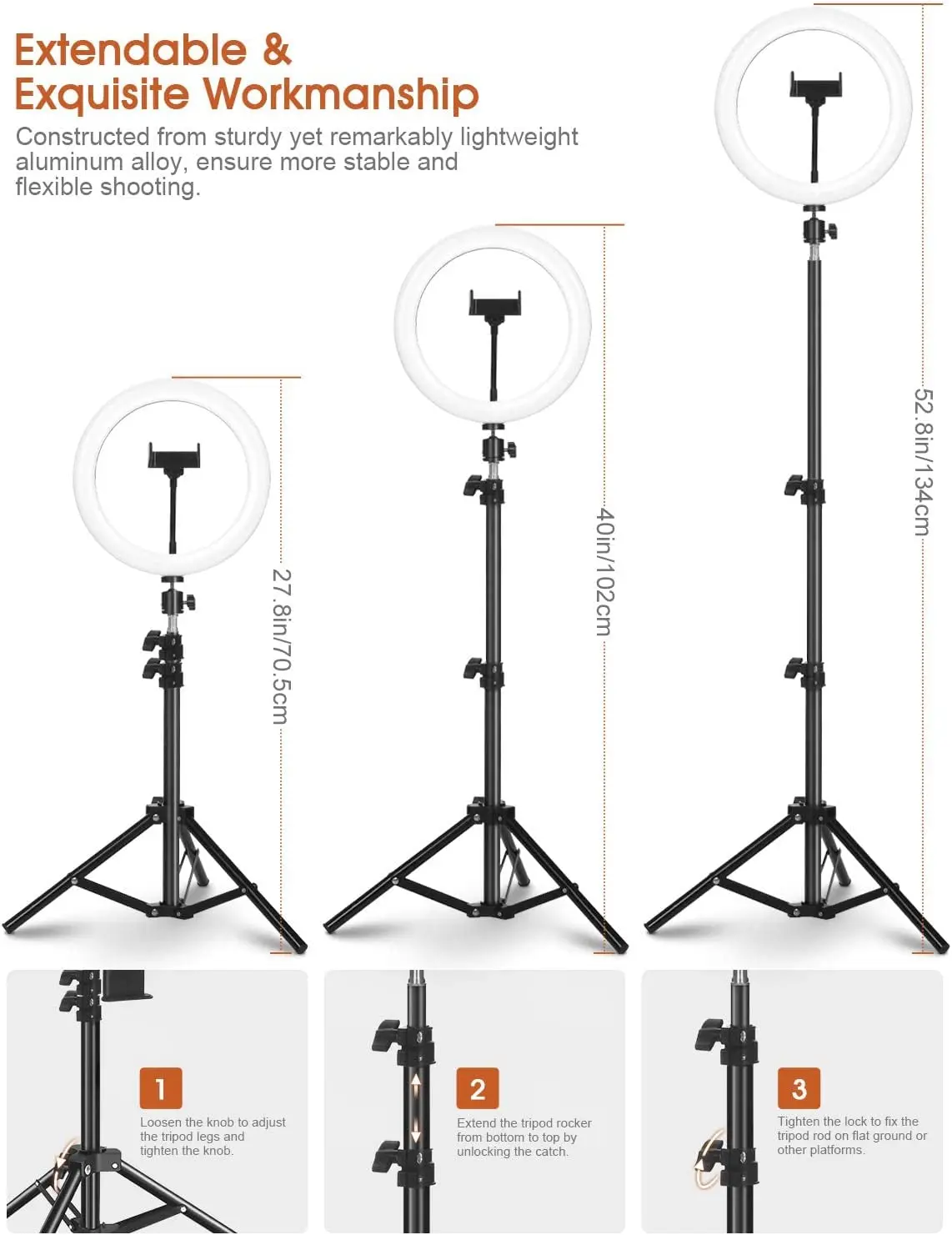 Кольцевой светильник для селфи - Фотография_4