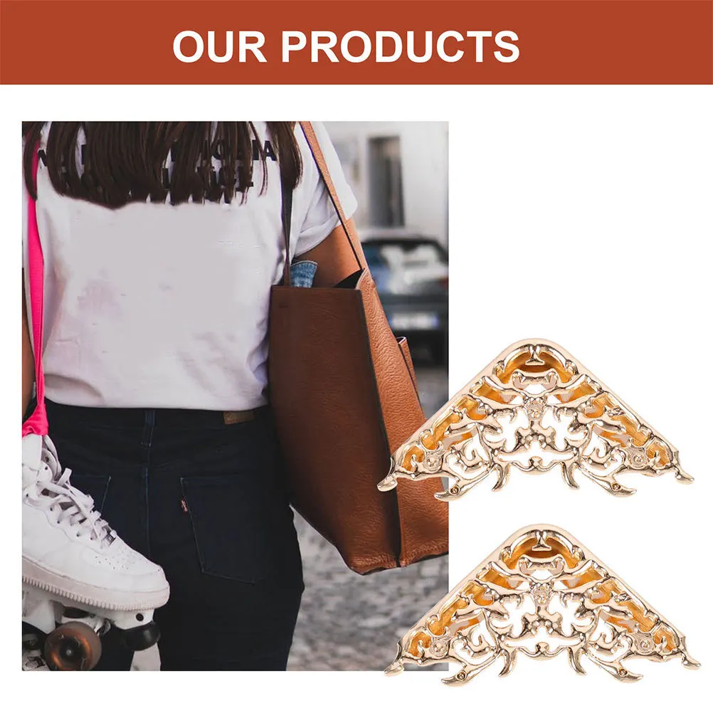 Металлические защитные уголки для сумок - Фотография_2