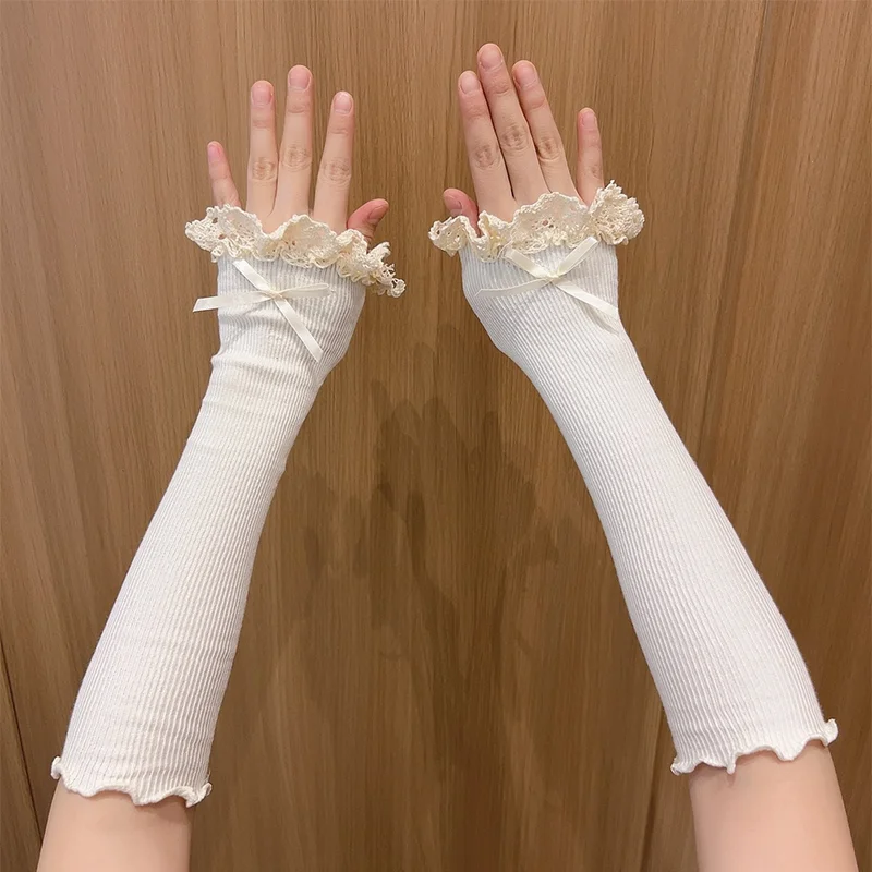 Солнцезащитный крем с кружевным бантом - Фотография_4