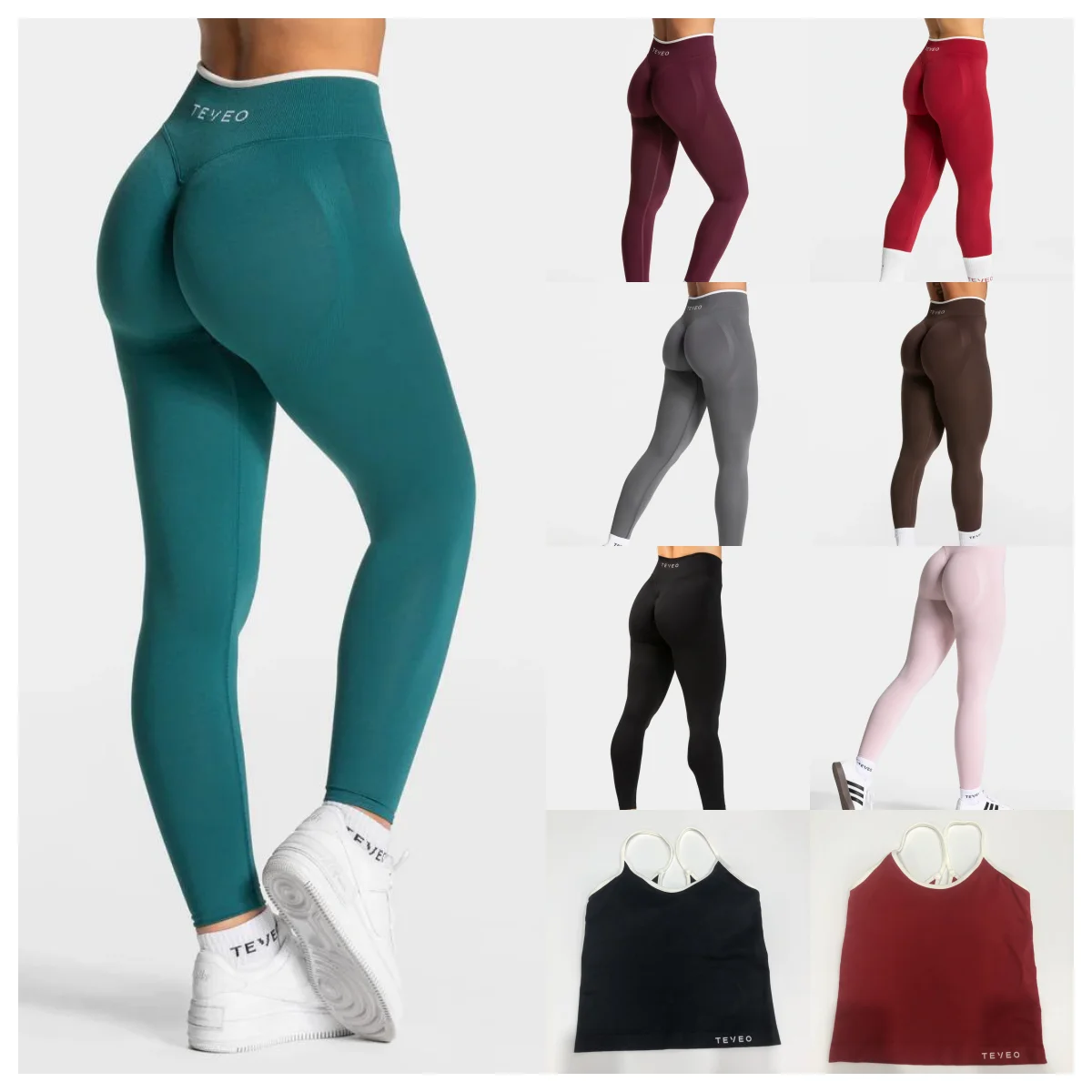 Teveo ignite sculpt scrunch бесшовные