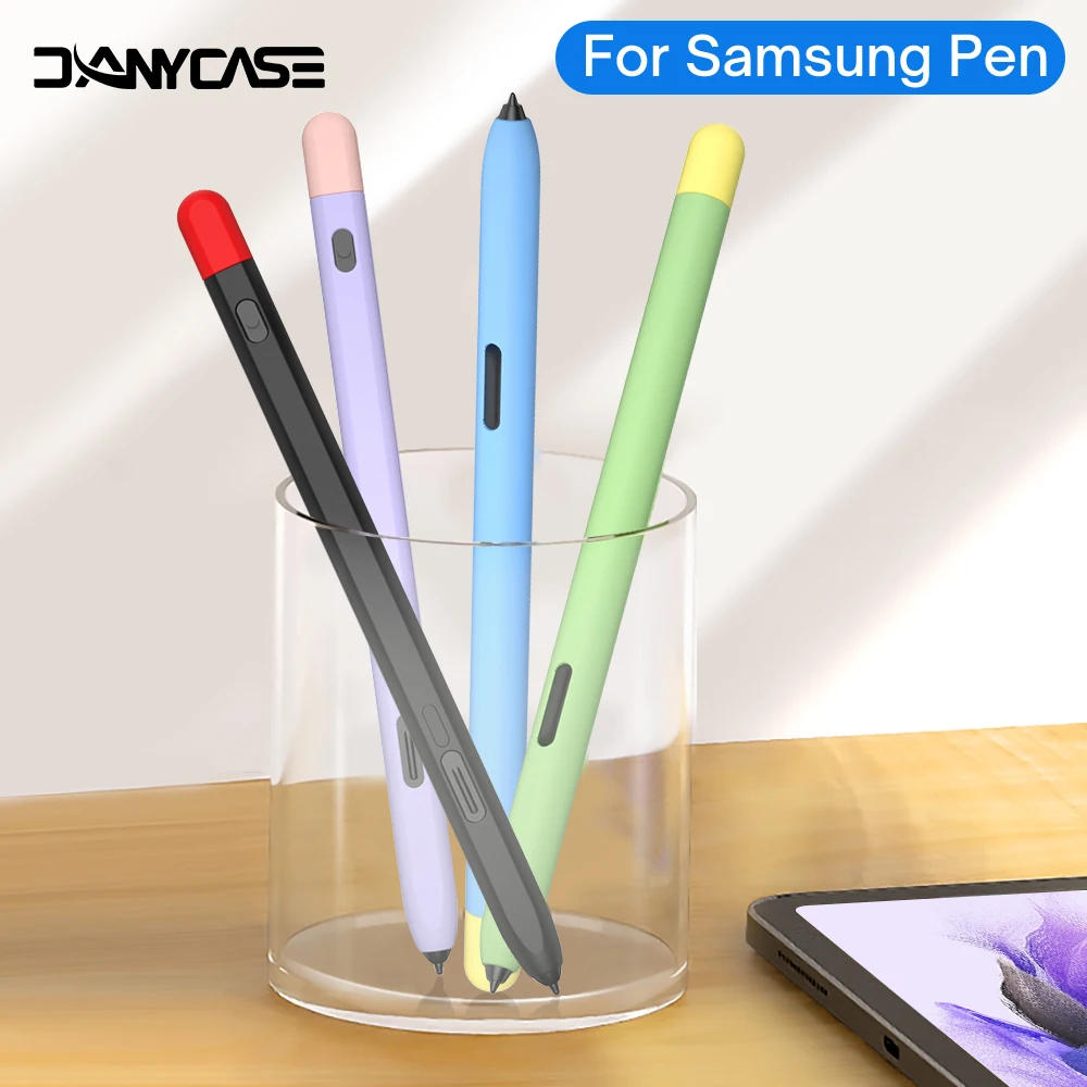 Силиконовый пенал для samsung s pen tab s7 fe s8 plus s9 ultra s6 lite