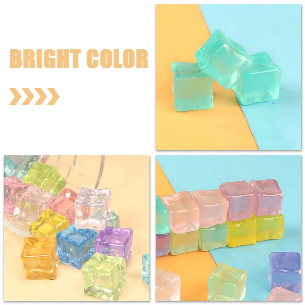 Аксессуары светящиеся кубики льда - Фотография_2