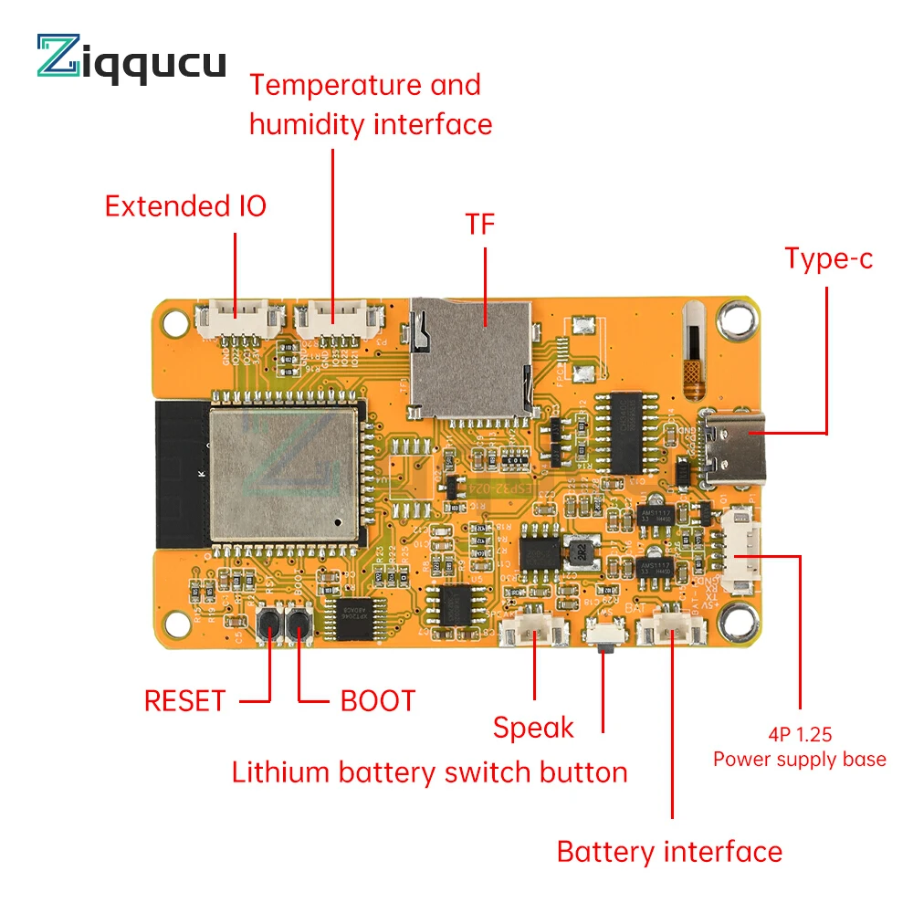 Esp32 2,4-дюймовый емкостный сенсорный - Фотография_4
