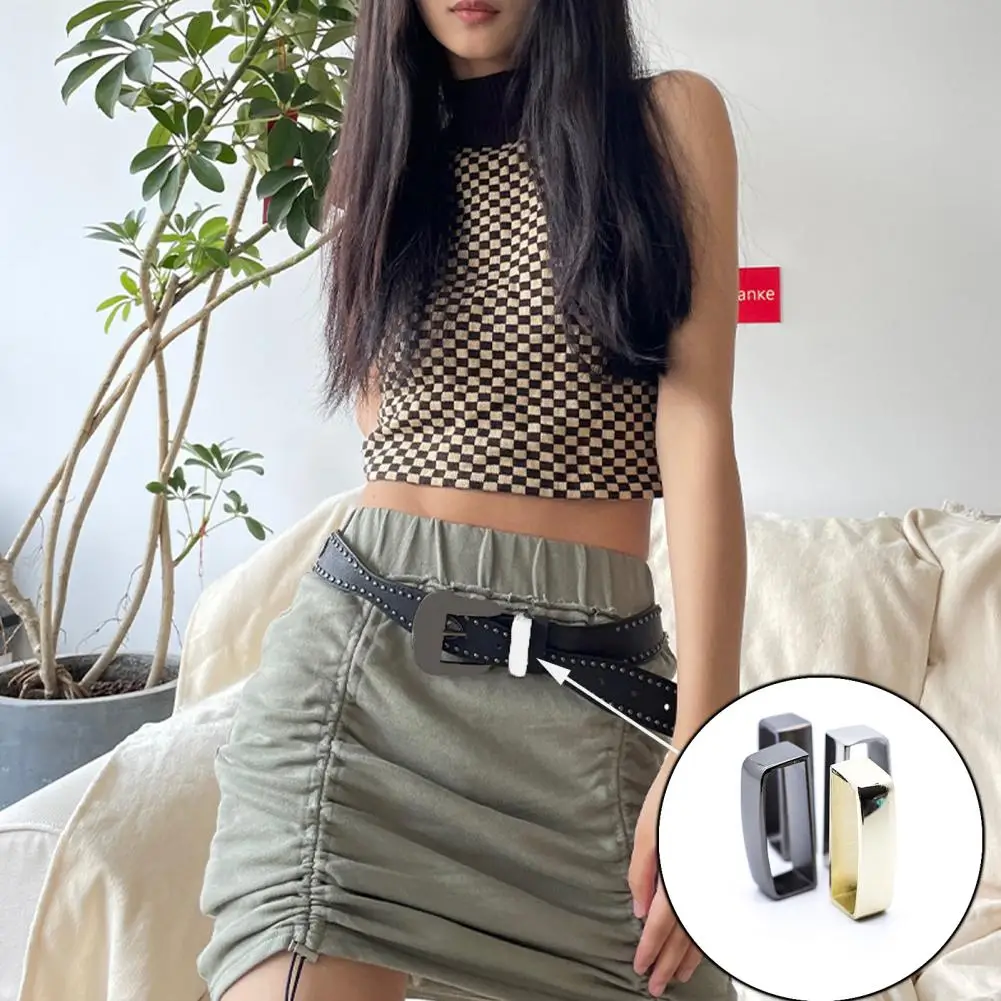 Мм металлический ремень keeper d-образный ремень с кольцом - Фотография_5