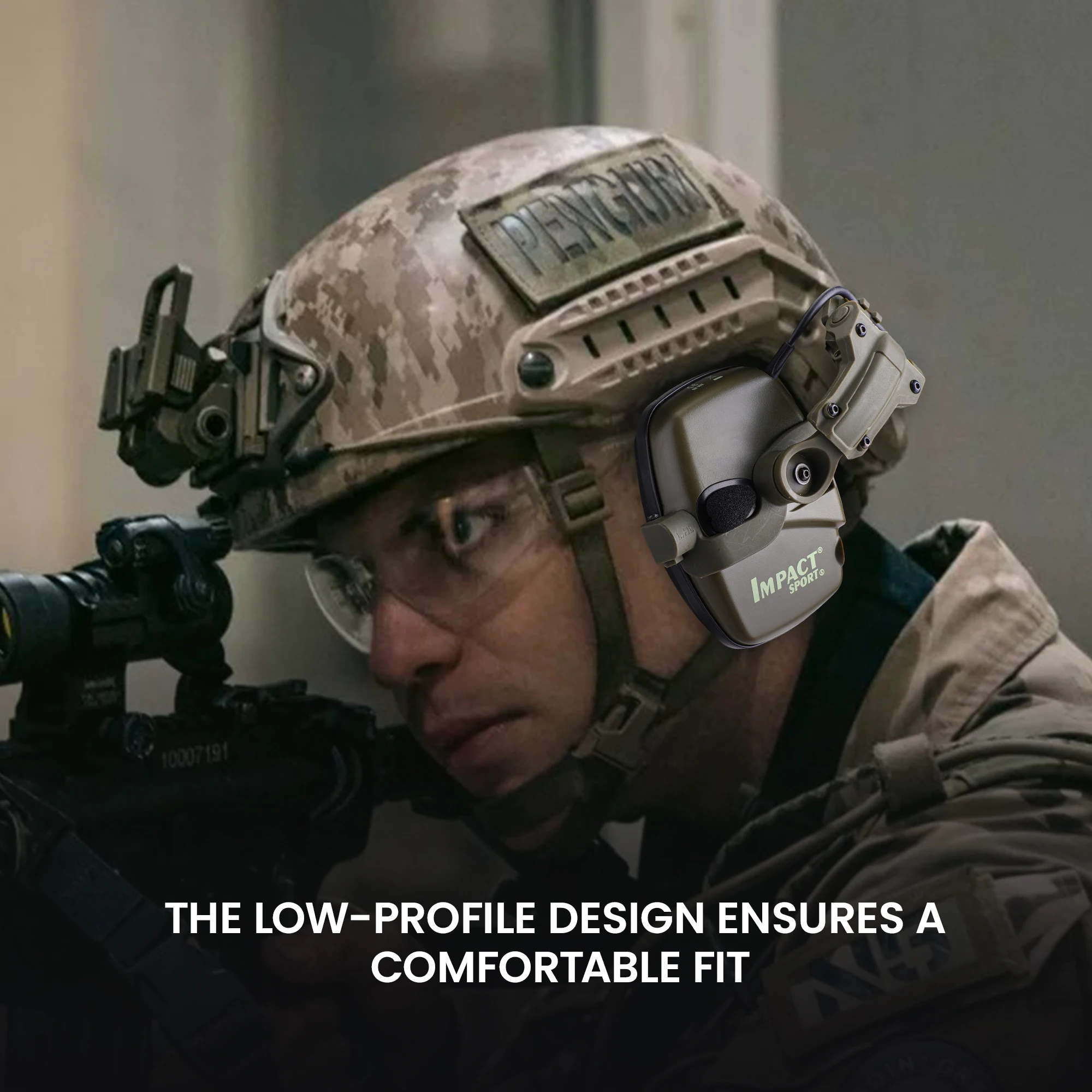 Ударная спортивная электронная гарнитура для стрельбы - Фотография_4