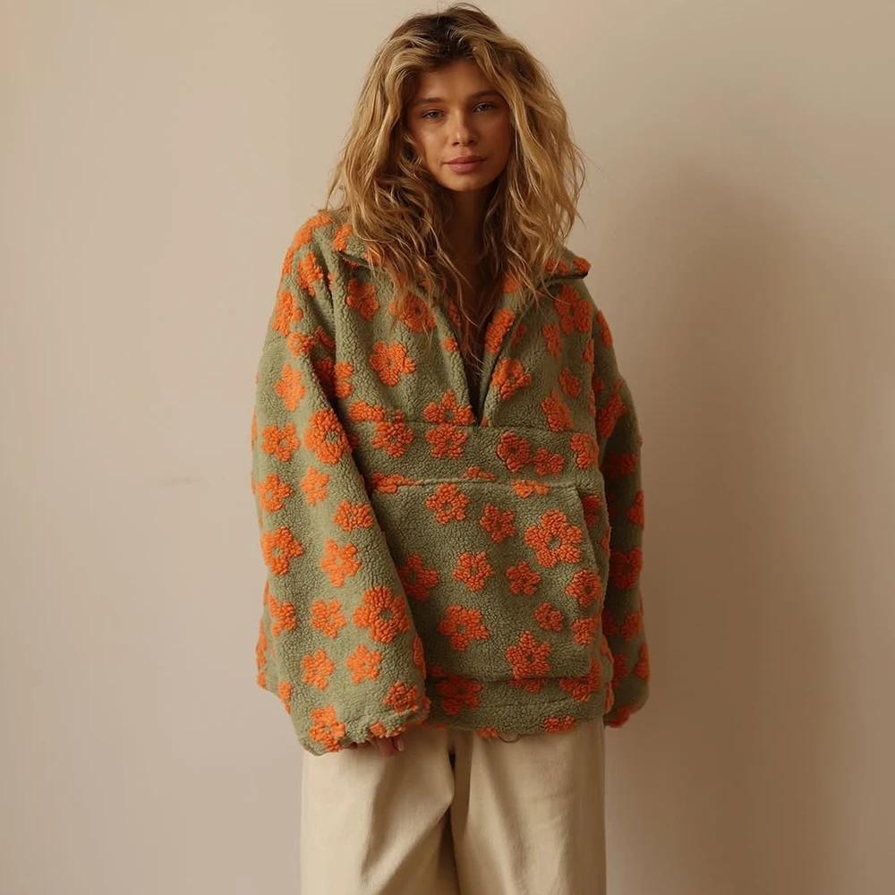 Talenza модный пуловер с принтом