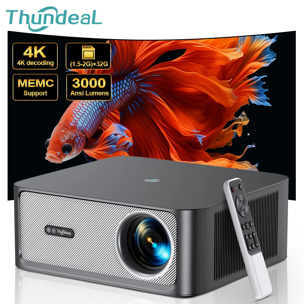 Портативный проектор thundeal td98pro
