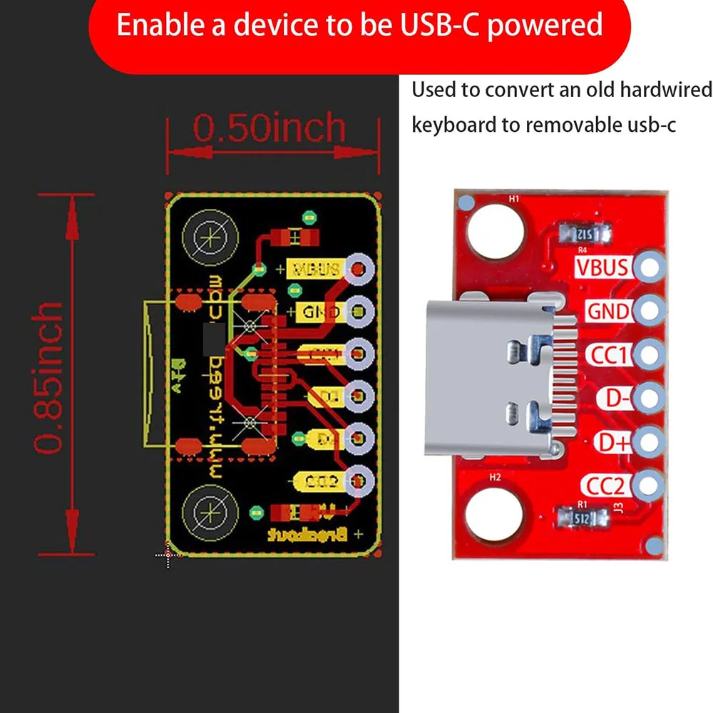 Usb type-c коммутационная плата - Фотография_6