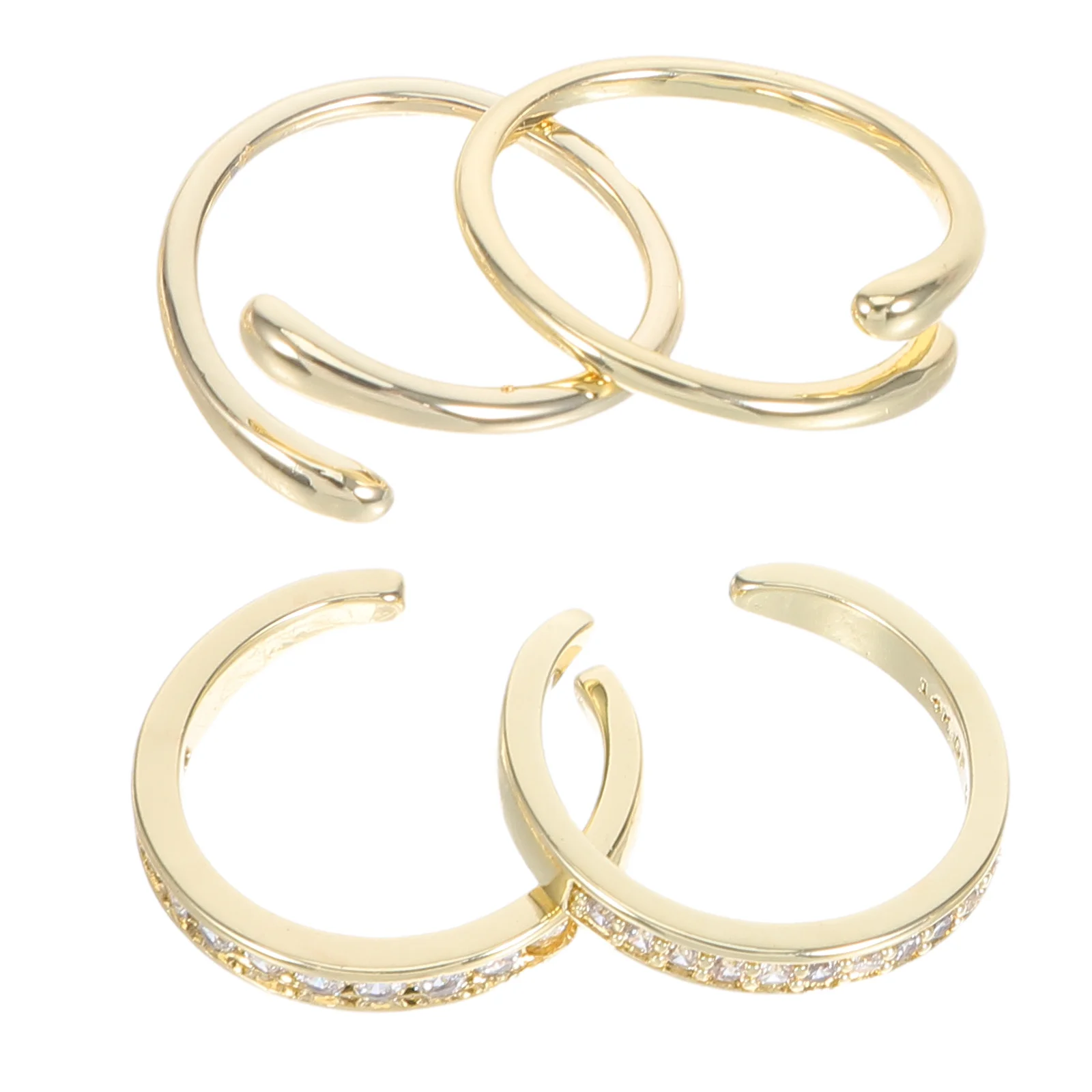 Регулируемые кольца с открытым носком для женщин - Фотография_5