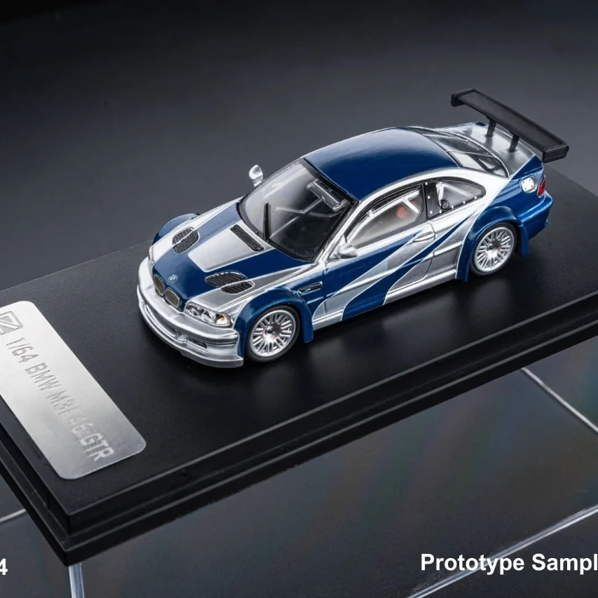 Dcm 1:64 bmw m3 e46 gtr gran turismo - Фотография_5