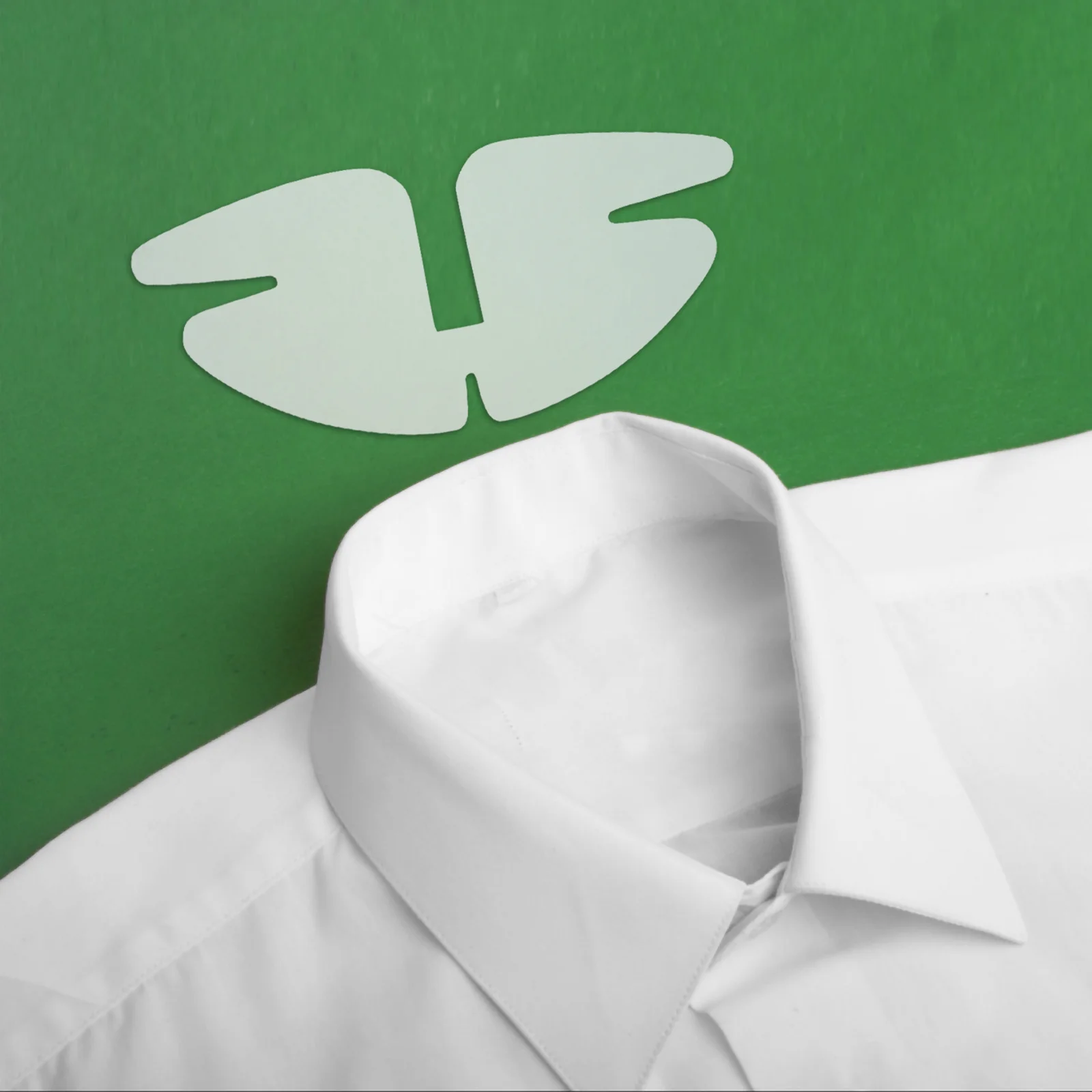 Пластиковые двухслойные усиленные воротники рубашки - Фотография_6