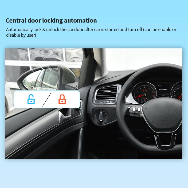 Easyguard semi plugplay pke комплект дистанционного стартера для vw tharu - Фотография_6