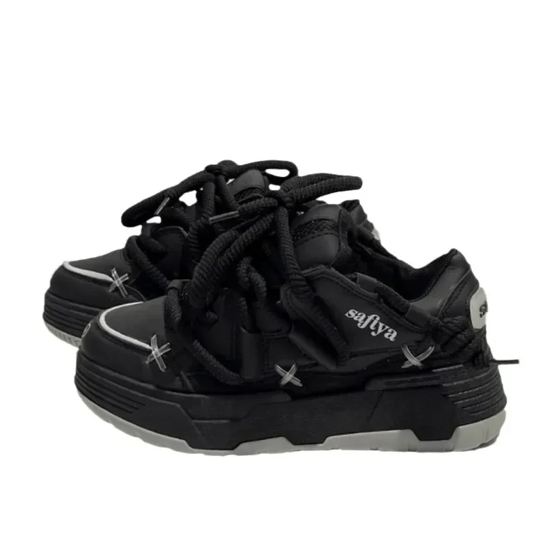 Zapatillas de deporte gruesas с plataforma для женщин - Фотография_6
