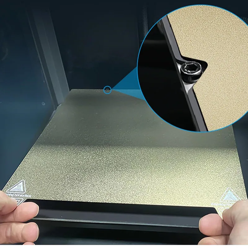 Обновленная объединительная пластина pei 310x315 мм для ender-3 v3 plus - Фотография_5