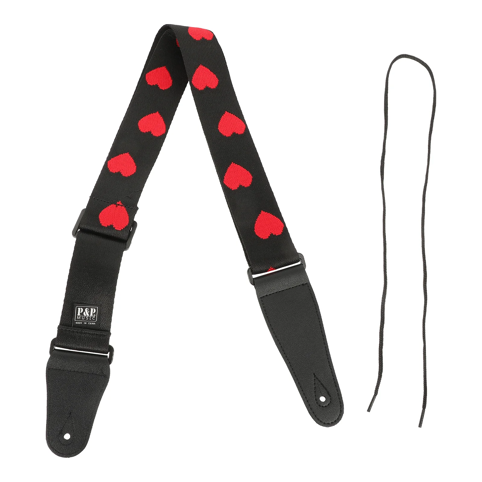 Классический гитарный ремень с вышивкой - Фотография_3