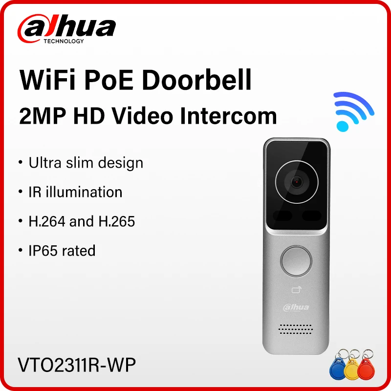 Dahua 2mp wi-fi вилла дверная станция