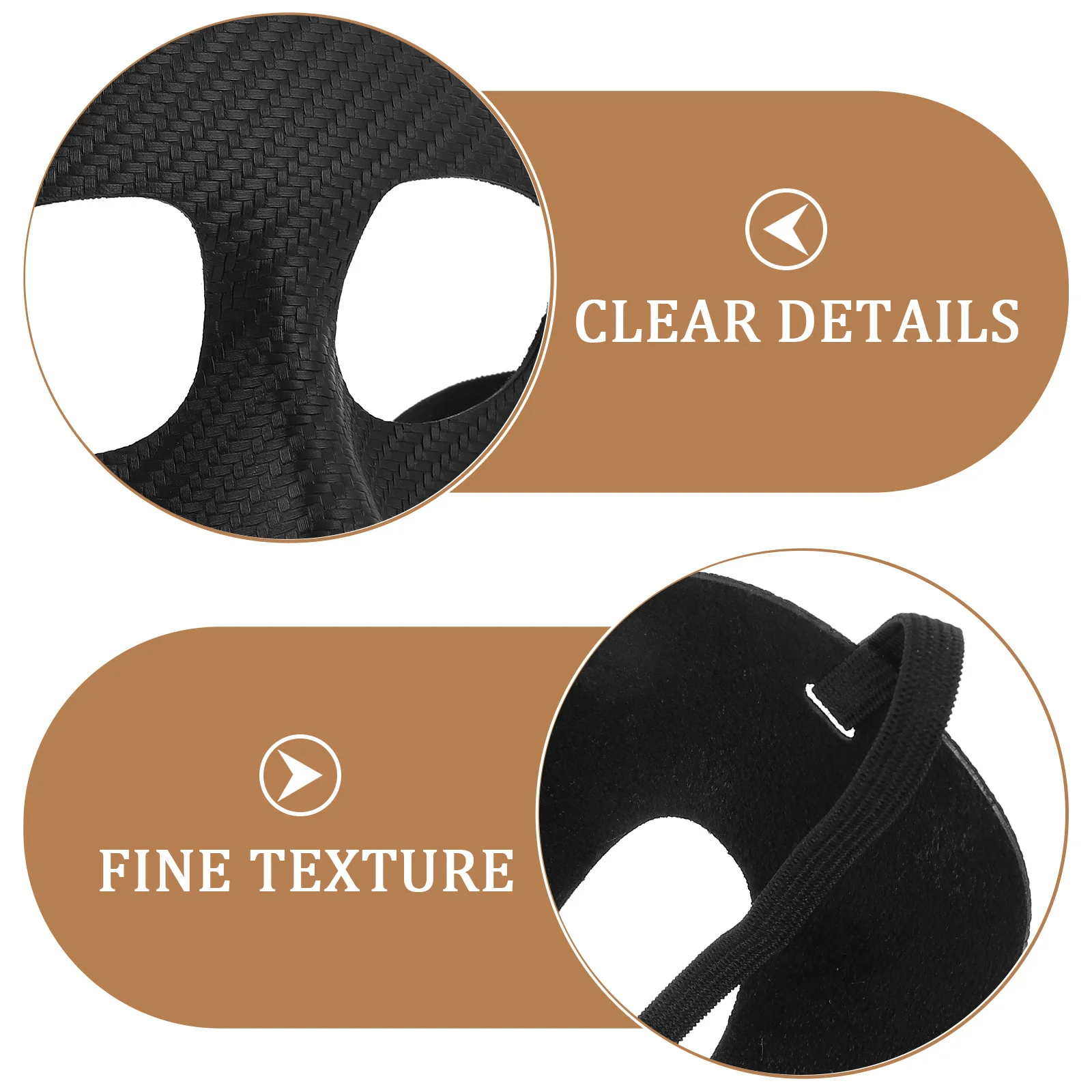 Защитная черная спортивная маска для носа и щек для мужчин - Фотография_2