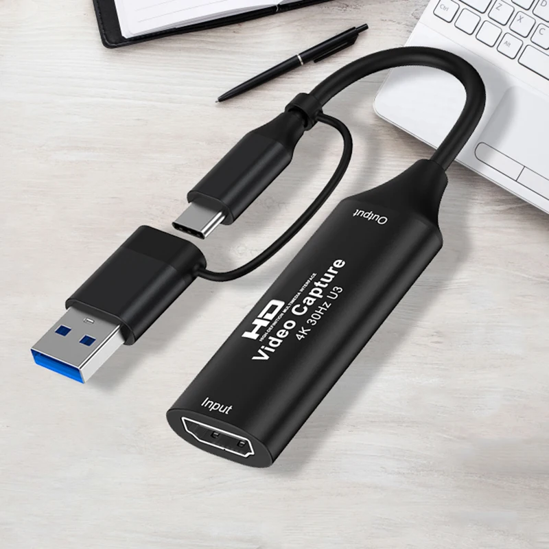 4k hdmi-совместимая с type-c usb3.0 видеозахват