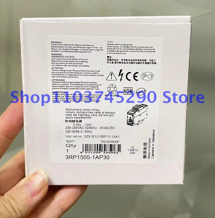Новое реле времени 3rp1505-1ap30
