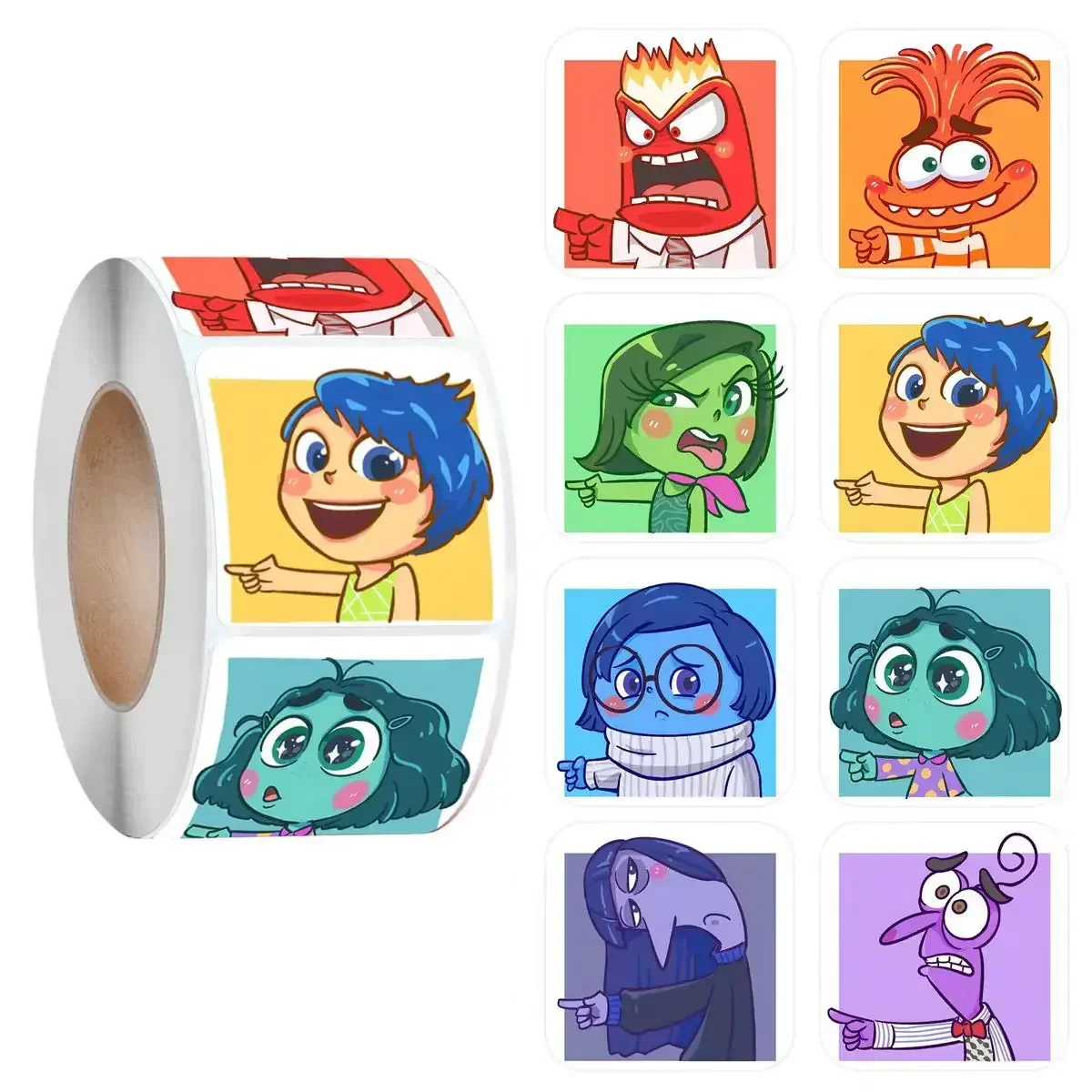 Inside out 2, мультяшные аниме