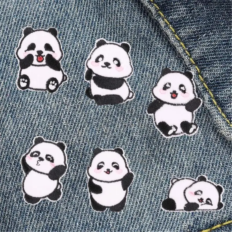 L5ya 6pieces panda theme patches - Фотография_2
