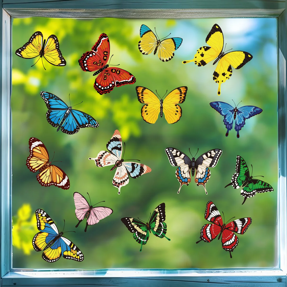 Наклейки на окна в торговом центре - Фотография_3