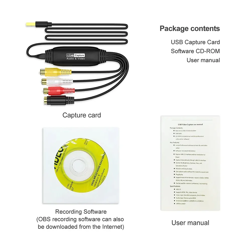 Карта видеозахвата rca av к usb 2.0 - Фотография_5