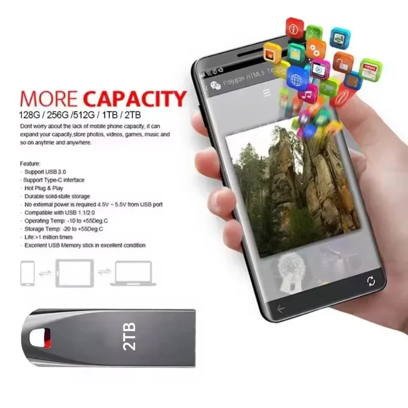 Флэш-накопитель xiaomi 2 тб usb3.2 - Фотография_3