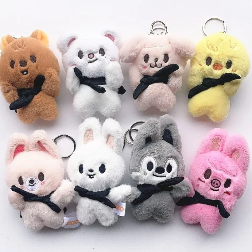 Новый плюшевый брелок stray kids skzoo pilot doll magnet week